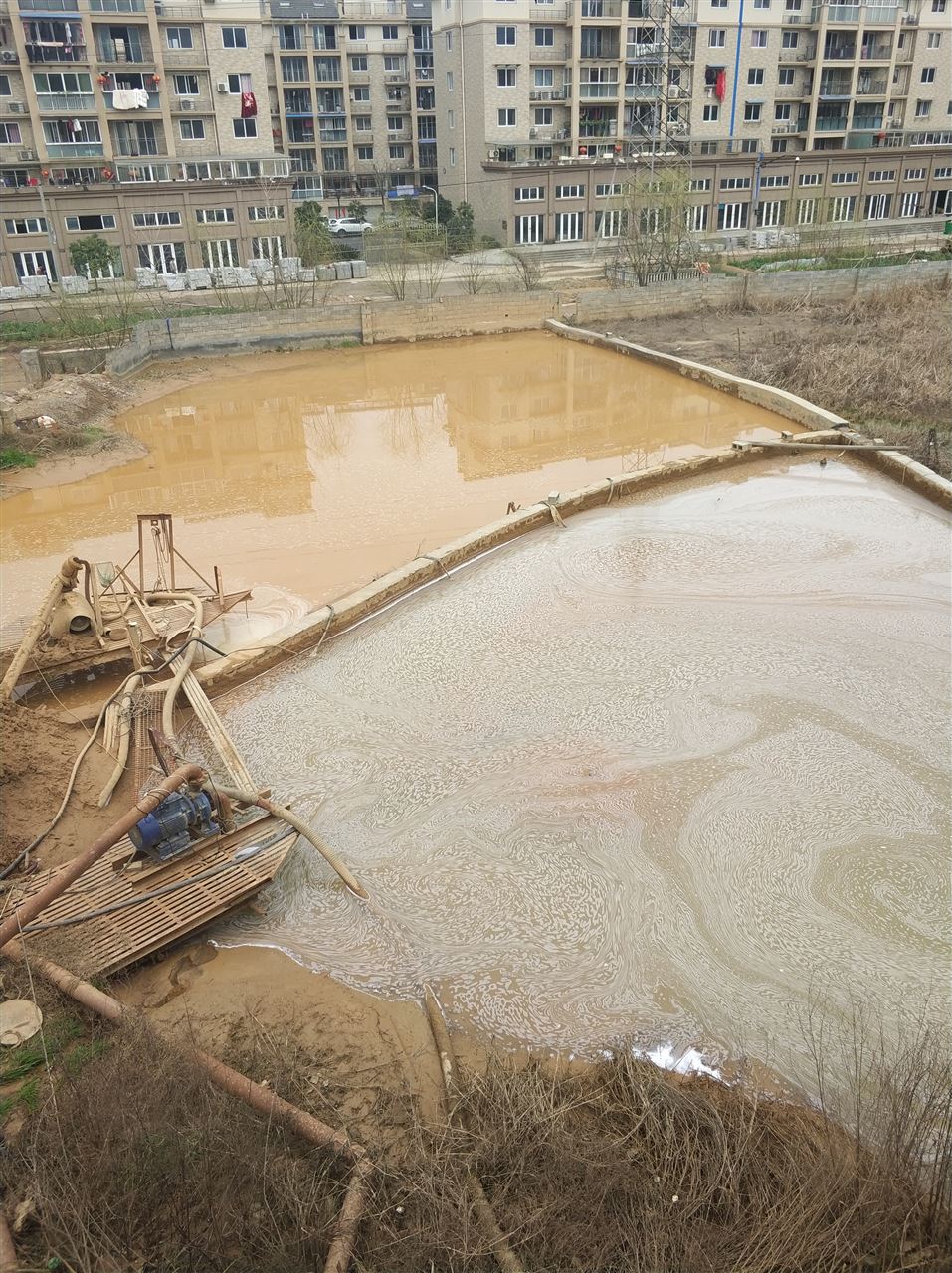 古交沉淀池淤泥清理-厂区废水池淤泥清淤