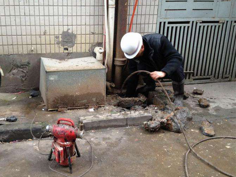 古交疏通下水道-洗菜池疏通